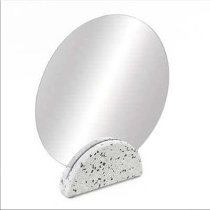 Concepts in time - terrazzo moonbase mirror